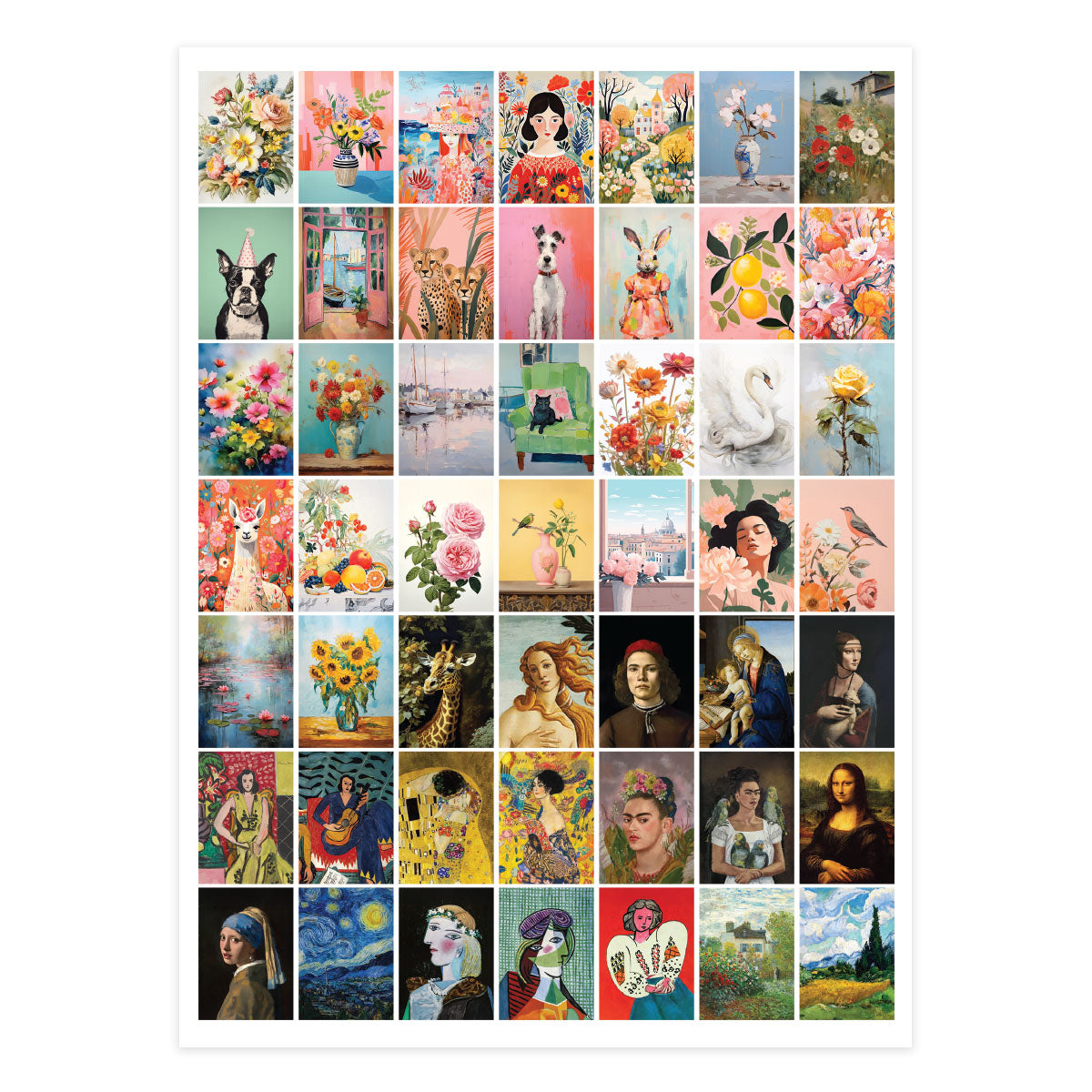 Spellbinders Little Works of Art Rub-On Sheets scsr-002 images