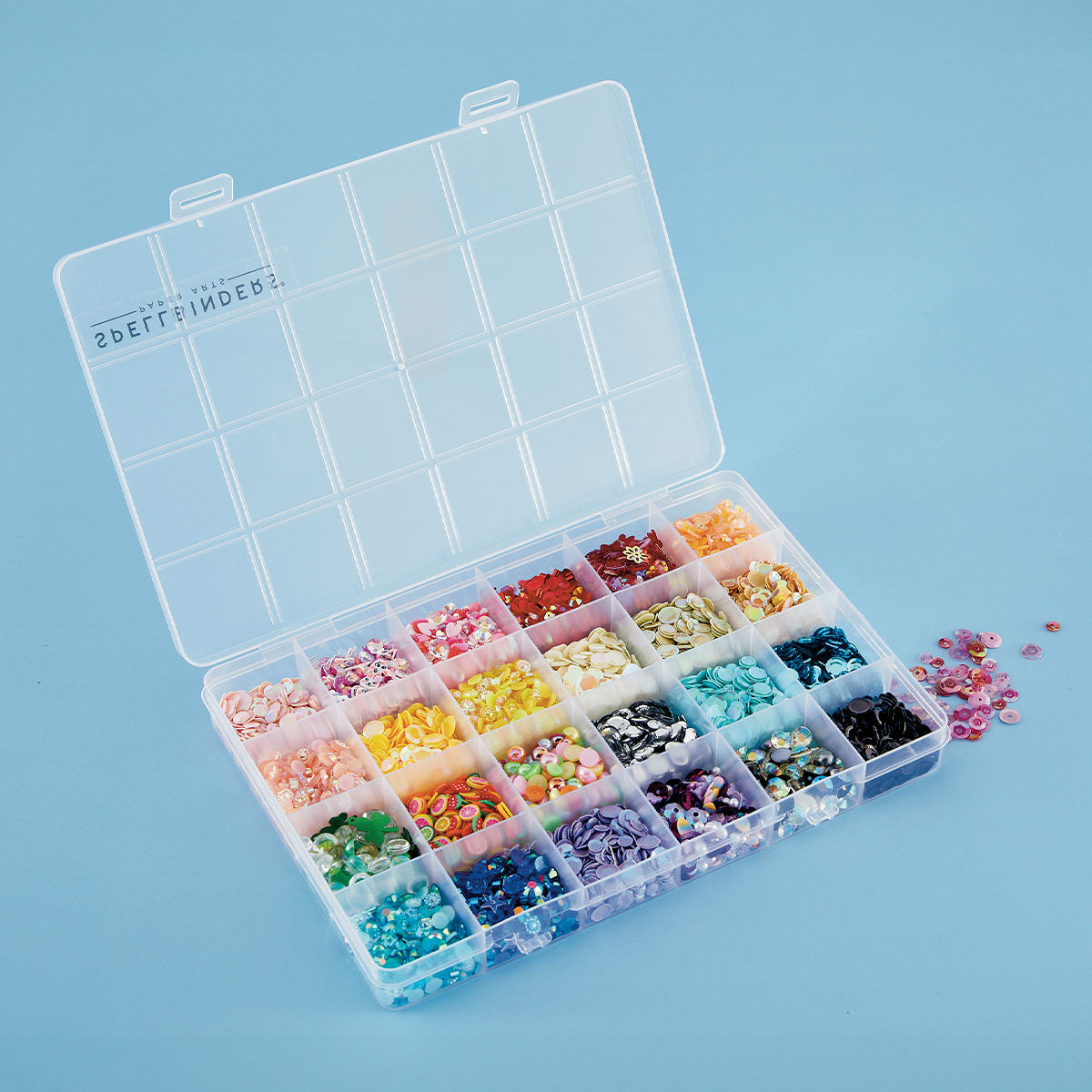 Spellbinders Locking Compartment Storage Box t-102