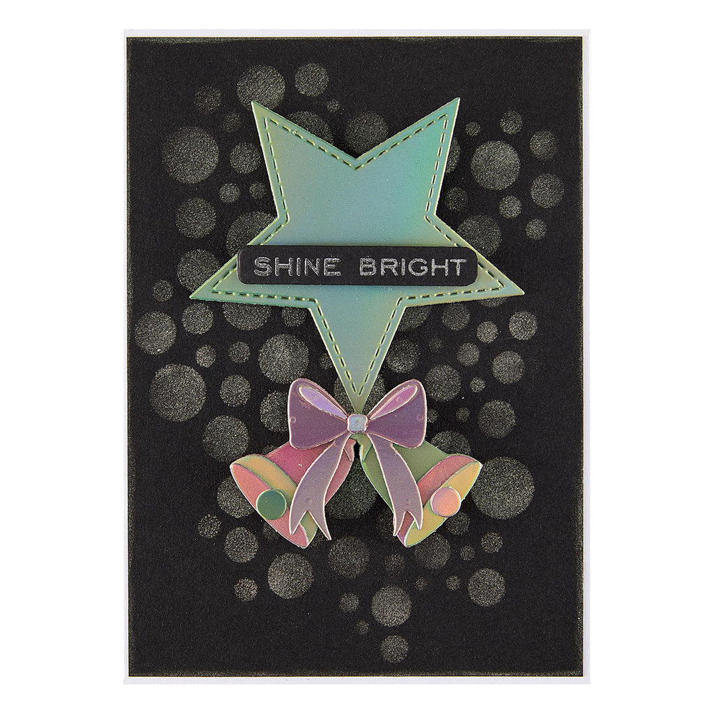 Spellbinders Lots of Circles Stencils stn-106 star