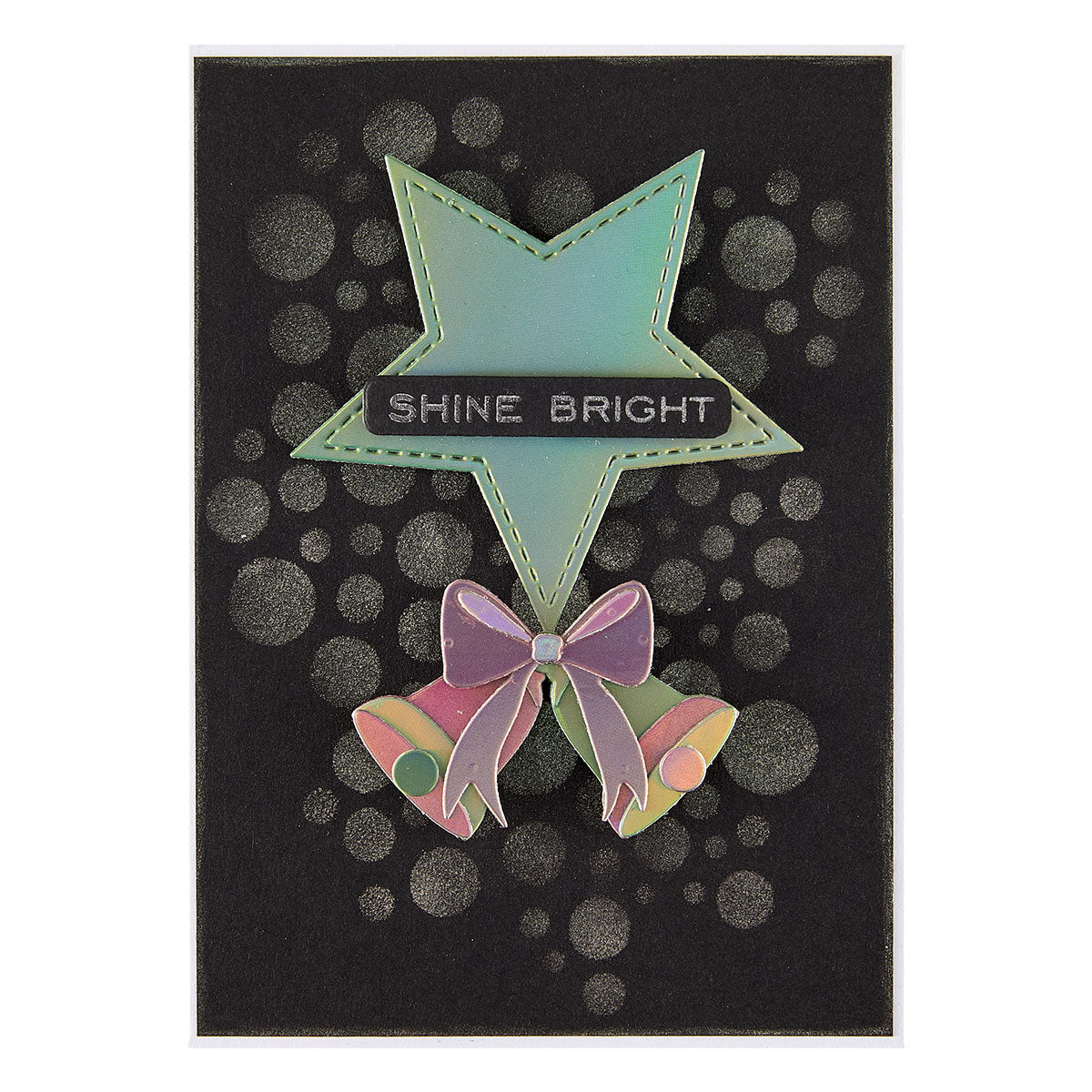 Spellbinders Lots of Circles Stencils stn-106 star
