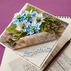 Spellbinders Love-in-a-Mist Etched Dies s3-559 flowers
