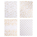 Spellbinders Luxe Life Foiled Acetate 8.5x11 Sheets scsp-015 sheets