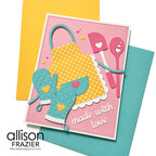 Spellbinders Made With Love Etched Dies s6-266 heart spatula | color-code:ALT01