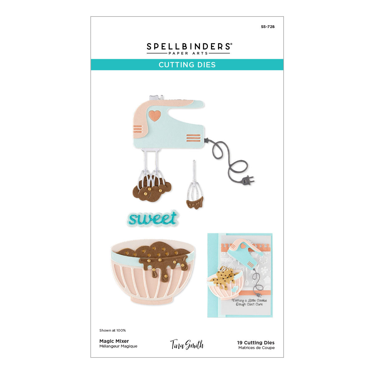 Spellbinders Magic Mixer Etched Dies s5-728