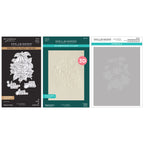 Spellbinders Magical Fuchsia Press and Foil Plate, Die and Stencil Bundle