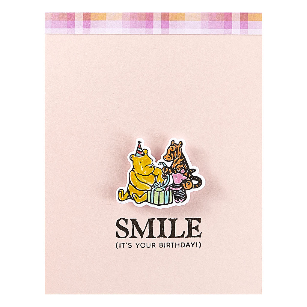 Spellbinders Make A Wish Coordinating Etched Dies Set s4-1479 smile