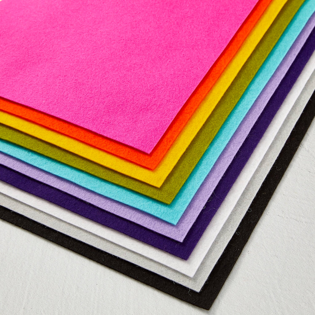 Spellbinders Merino Wool Felt Sheets Kaleidoscope Collection fs-008 close