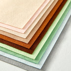 Spellbinders Merino Wool Felt Sheets Neutral Collection fs-002 closeup