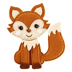 Spellbinders Merino Wool Felt Sheets Neutral Collection fs-002 fox