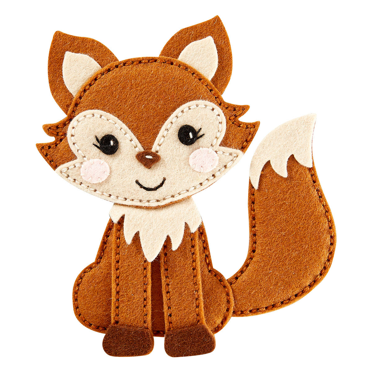 Spellbinders Merino Wool Felt Sheets Neutral Collection fs-002 fox