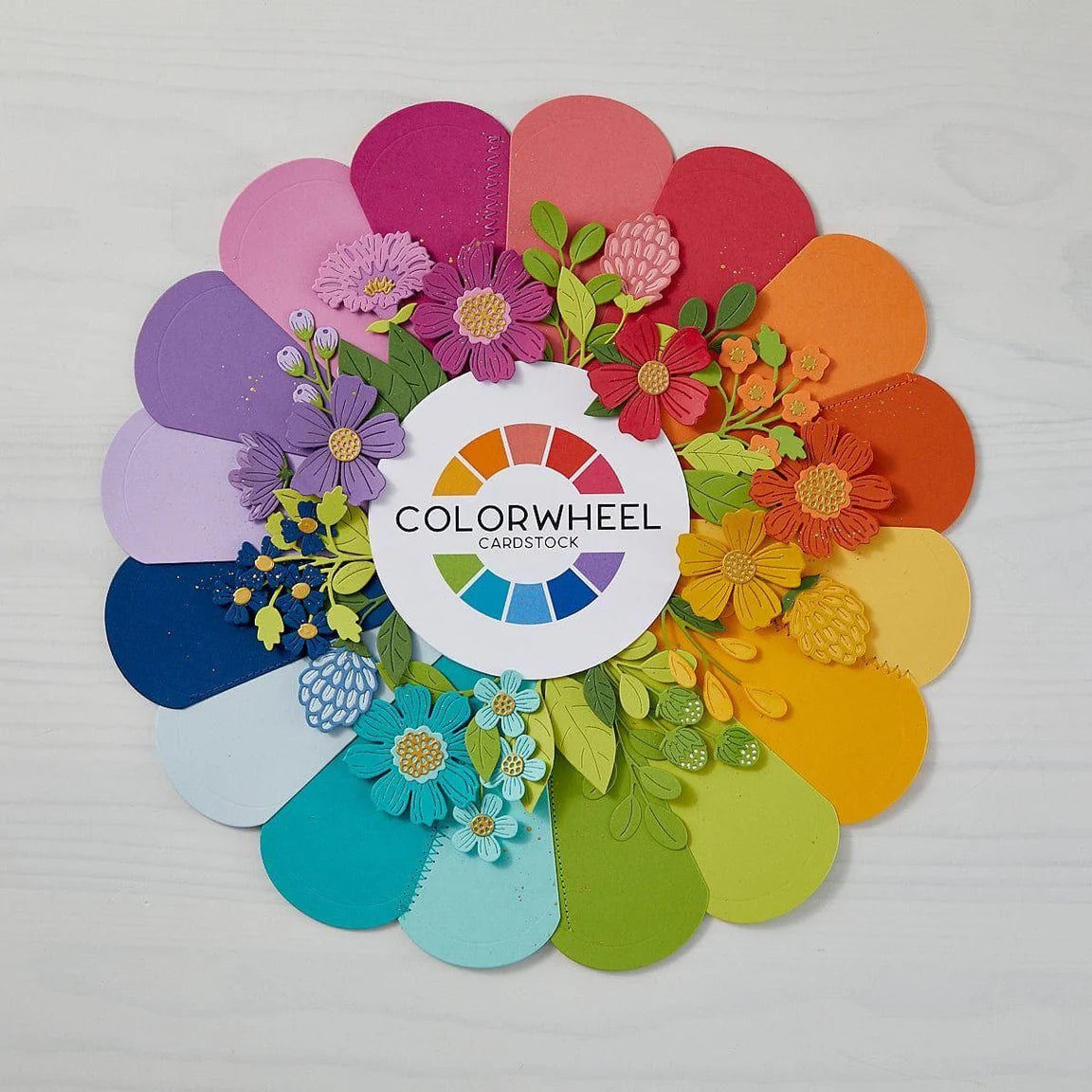 Spellbinders Merlot ColorWheel Cardstock 8.5x11 cs-8-107 colorwheel