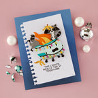 Spellbinders Merry Mayhem I want It All Stamp and Die bundle lights really tie it together racoon dumpster funny card