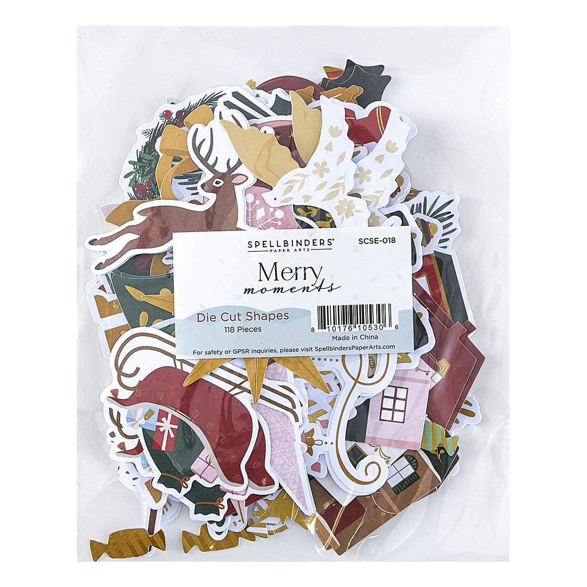 Spellbinders Merry Moments Die Cut Shapes scse-018 product image