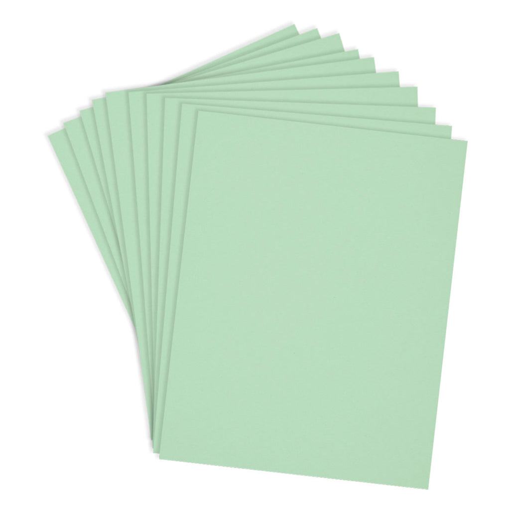 Spellbinders Mint ColorWheel Cardstock 8.5x11 cs-8-121