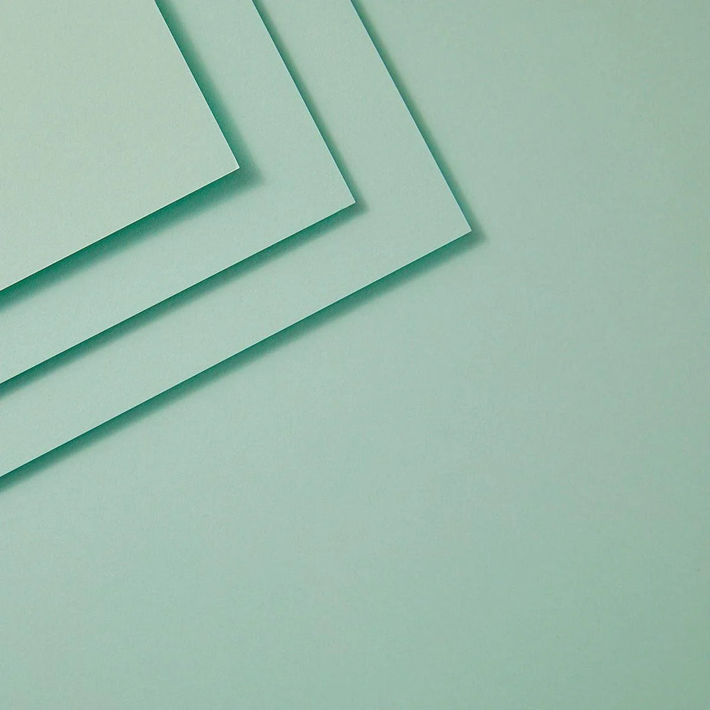 Spellbinders Mint ColorWheel Cardstock 8.5x11 cs-8-121 up close