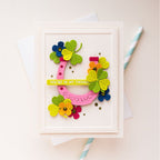 Spellbinders Molded Frame 3D Embossing Folder e3d-130 good luck