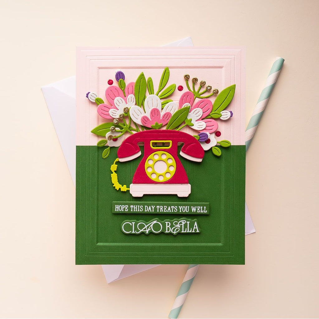 Spellbinders Molded Frame 3D Embossing Folder e3d-130 phone | color-code:ALT01