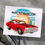 Spellbinders Muscle Car Etched Dies s4-1443 classic day
