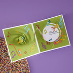 Spellbinders Musical Notes and Stave Pop-Up Etched Dies s5-687 husband