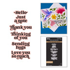 Spellbinders Must-Have Sentiments Press and Foil Plate and Die Set bp-390