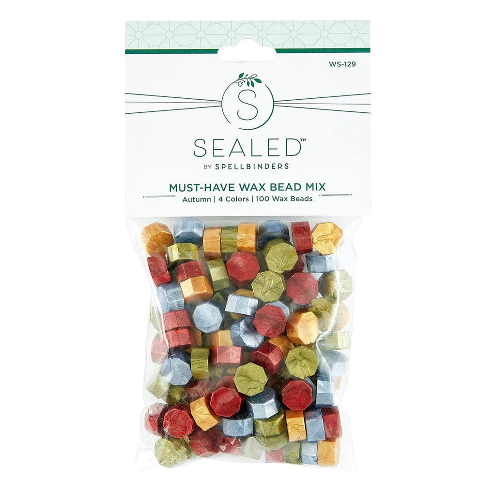 Spellbinders Must Have Wax Bead Mix Autumn ws-129 bag