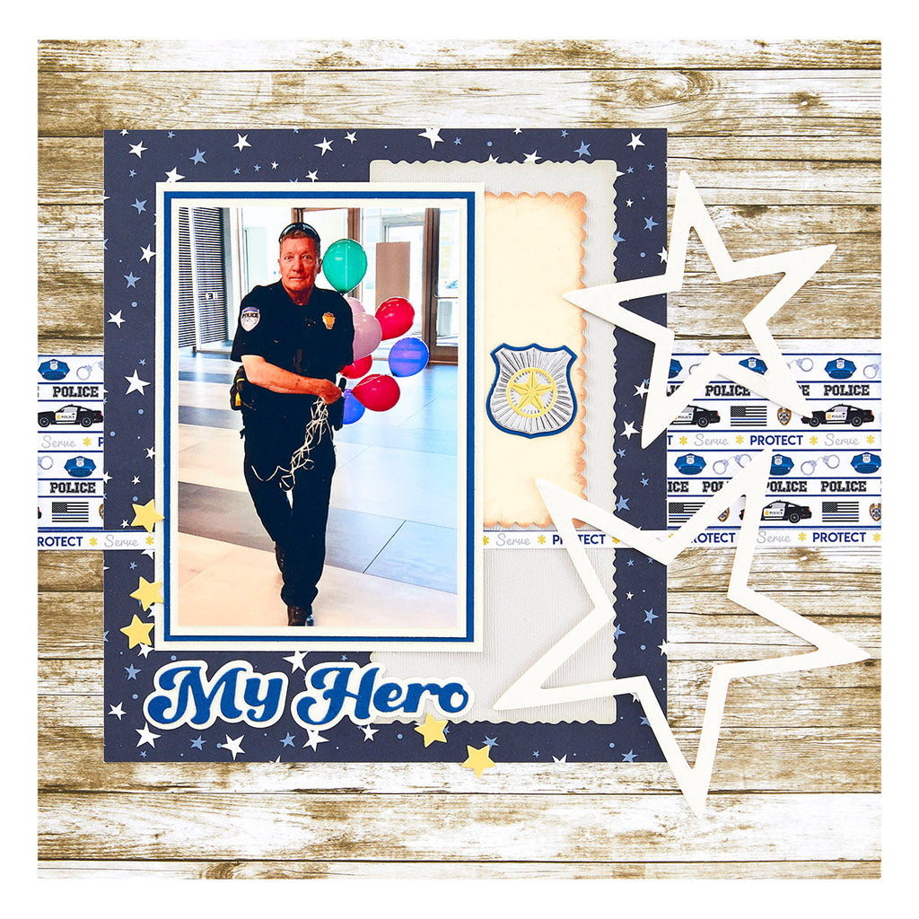 Spellbinders My Hero Etched Dies s2-409*