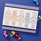 Spellbinders Nutcracker Trio Press Plate and Die Set bp-222 christmas