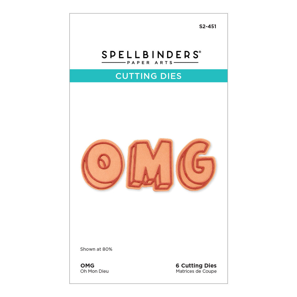 Spellbinders OMG Etched Dies s2-451