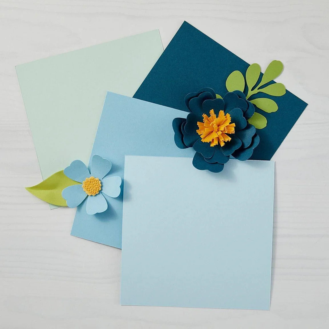 Spellbinders Oceanside ColorWheel Cardstock 8.5x11 cs-8-129 ocean blues