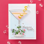 Spellbinders Olive Martinis Etched Dies s4-1372