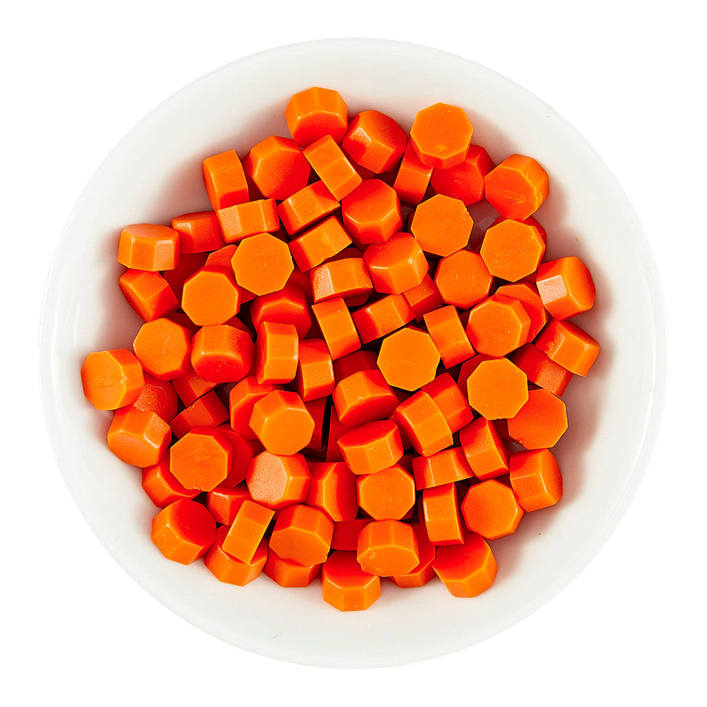 Spellbinders Orange Wax Beads ws-126