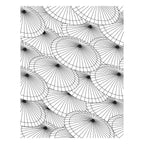Spellbinders Parasols BetterPress Plate bp-289 parasols