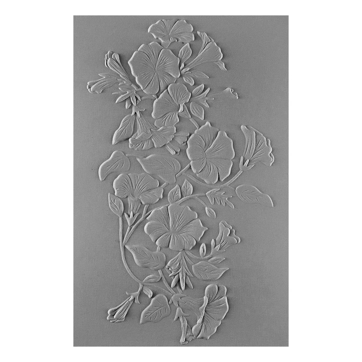 Spellbinders Petunia Cascade 3D Embossing Folder e3d-129 embossing