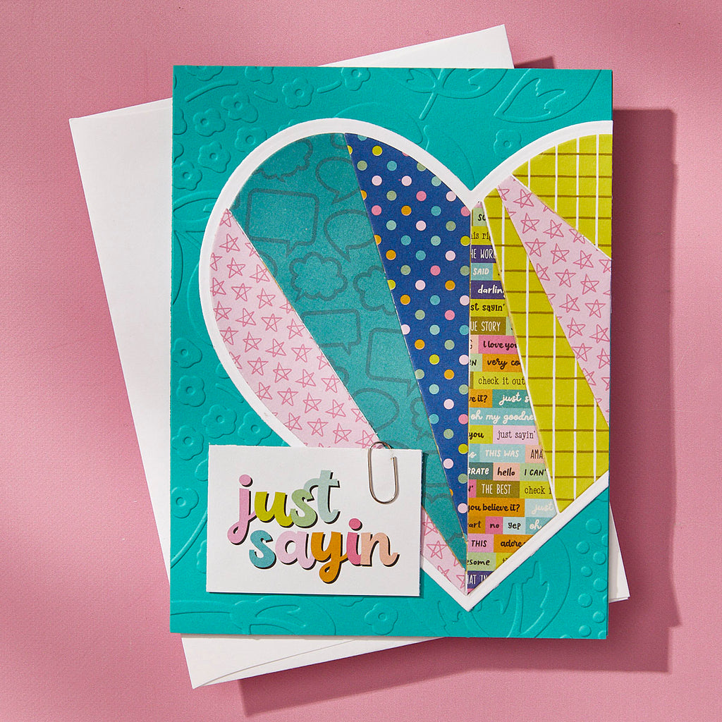 Spellbinders Pieced Heart Etched Dies s5-662 just sayin