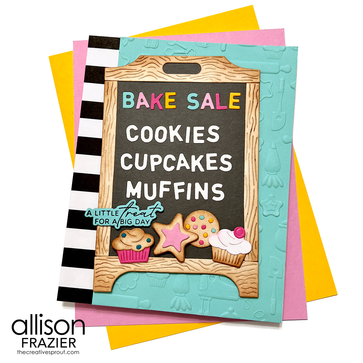Spellbinders Pink Lemonade Stand Etched Dies s6-269 cookies | color-code:ALT01