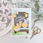 Spellbinders Pink Lemonade Stand and Tags Dies bundle sunshine