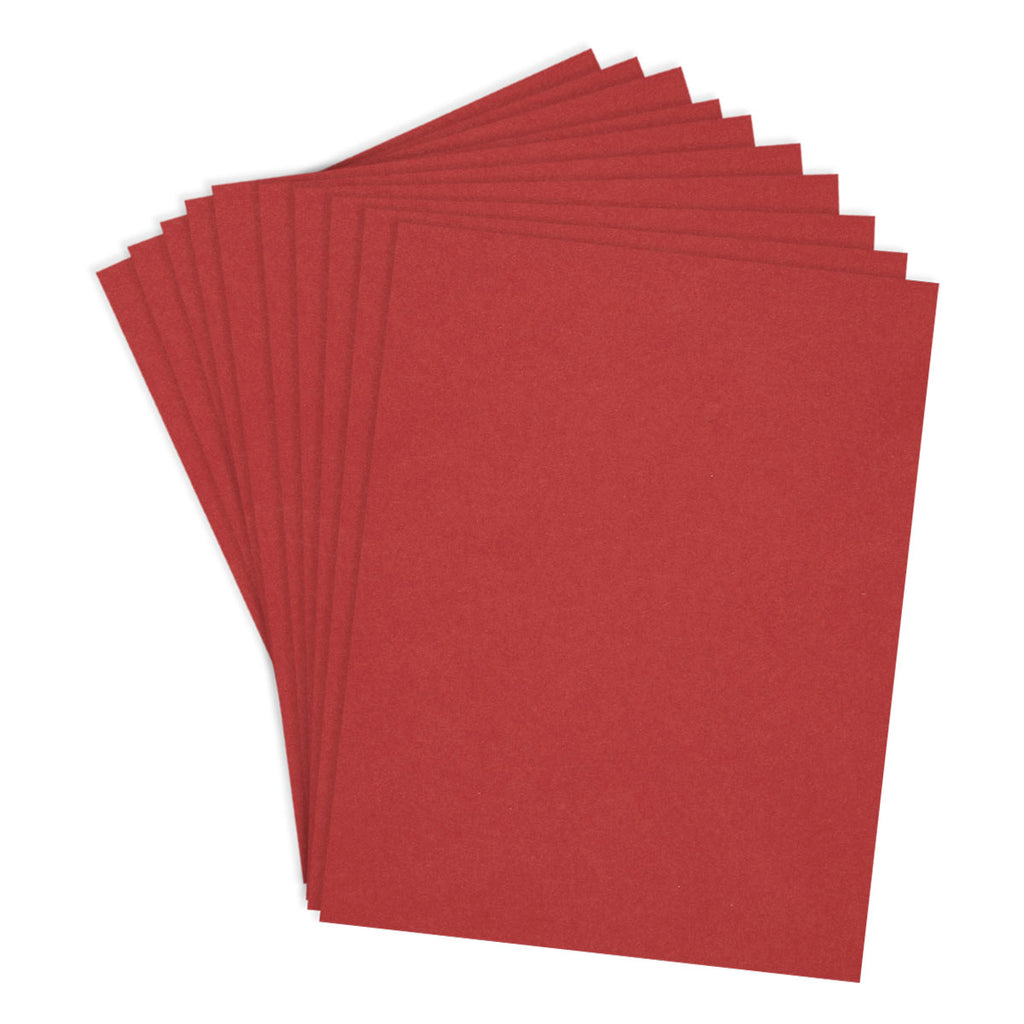 Spellbinders Pomegranate ColorWheel Cardstock 8.5x11 cs-8-101