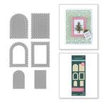 Spellbinders Postage Stamps 3D Emboss and Cut Folder e3d-132