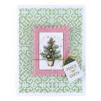 Spellbinders Postage Stamps 3D Emboss and Cut Folder e3d-132 stamp