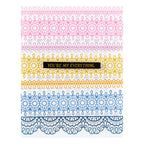 Spellbinders Pressed Lace Borders Press Plate and Die Set bp-284 my everything