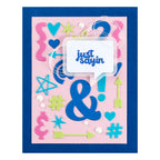 Spellbinders Punctuation and Icons Etched Dies s5-663 ampersand
