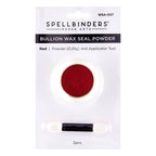 Spellbinders Red Bullion Wax Seal Powder wsa-007