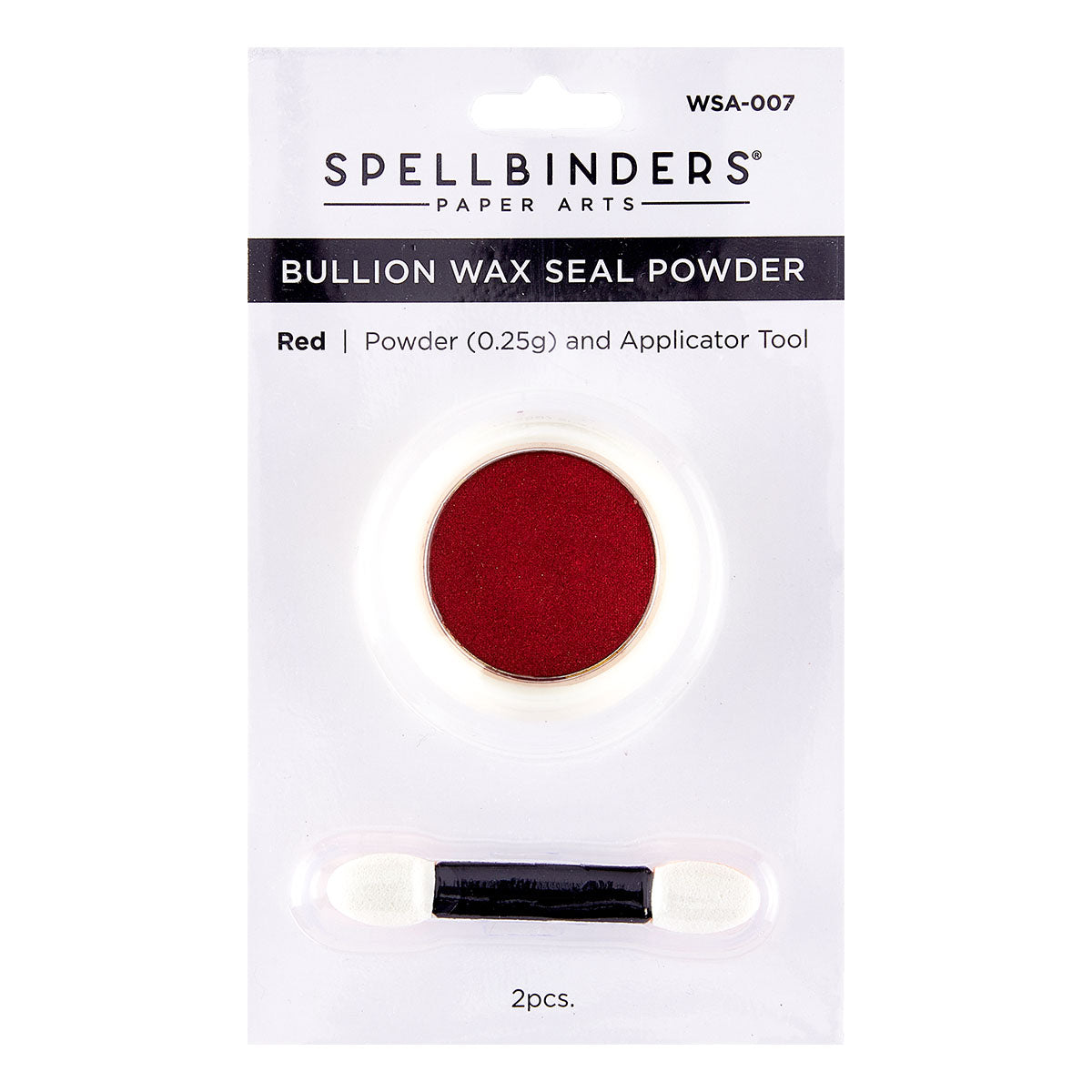 Spellbinders Red Bullion Wax Seal Powder wsa-007