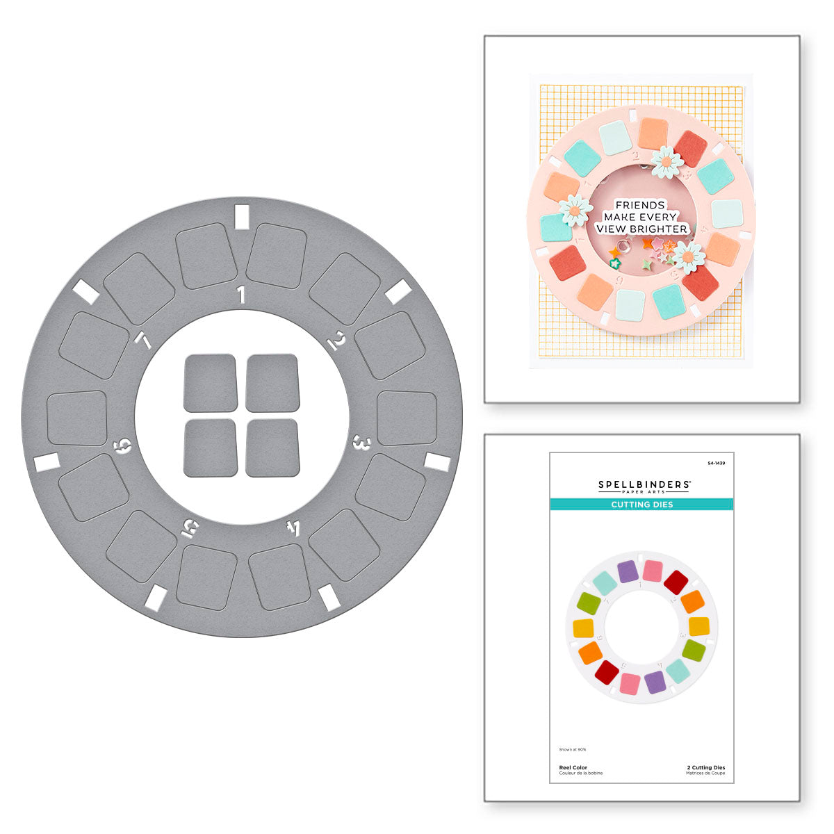 Spellbinders Reel Color Etched Dies s4-1439