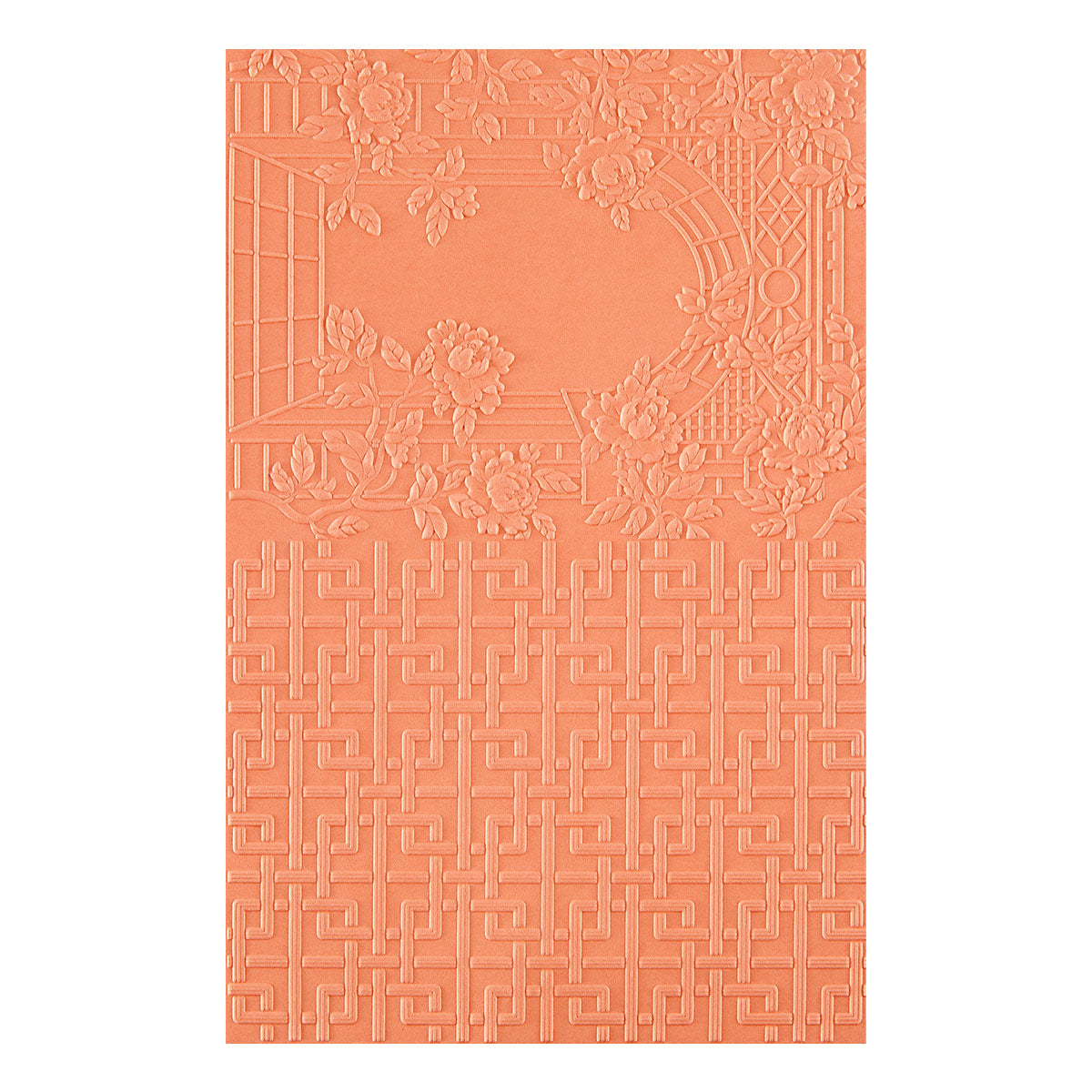 Spellbinders Regal Lattice 3D Embossing Folder e3d-147 pattern
