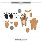 Spellbinders Rein It In Stamp and Die Set sds-245 assembly guide