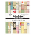 Spellbinders Reminiscence Book 10 Patterned Cardstock scsp-037
