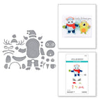 Spellbinders Rocky the Dancin Yeti Etched Dies s4-1393