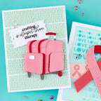 Spellbinders Rolling Craft Tote Etched Dies s5-714 therapy