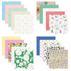 Spellbinders Rosie's Studio Breakfast in Bed 12x12 Designer Paper Pack 169215